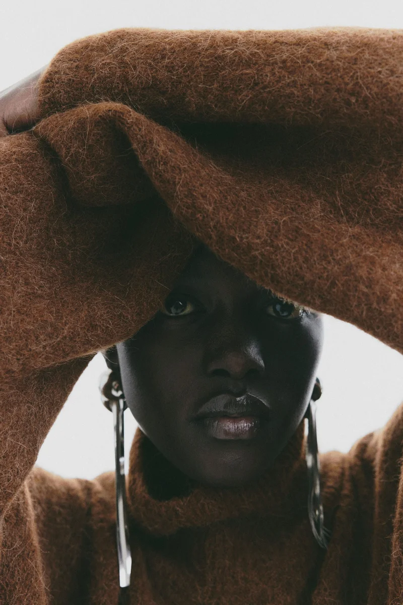 H&M Oversized alpaca-blend jumper