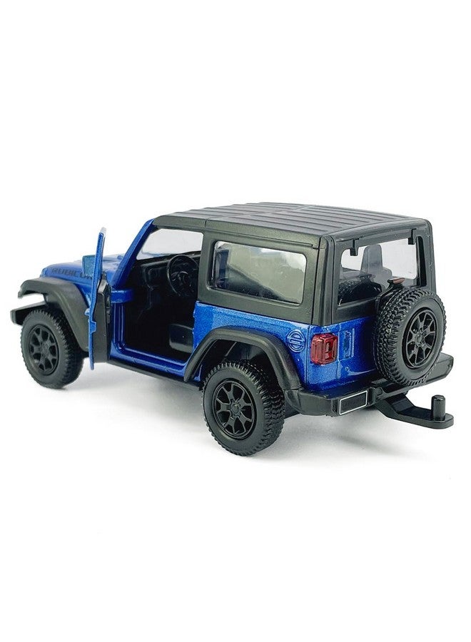 VIIGER 2 Doors Wrangler Rubicon SUV Model Car Trailer Towing Toy Camper RV Motorhome Toys for Boys, Doors Open, 1/36 Scale Diecast Metal Toy Cars, 3 4 5 6 7 Year Old Kids Gifts Cake Topper Home Office Decor - Image 5