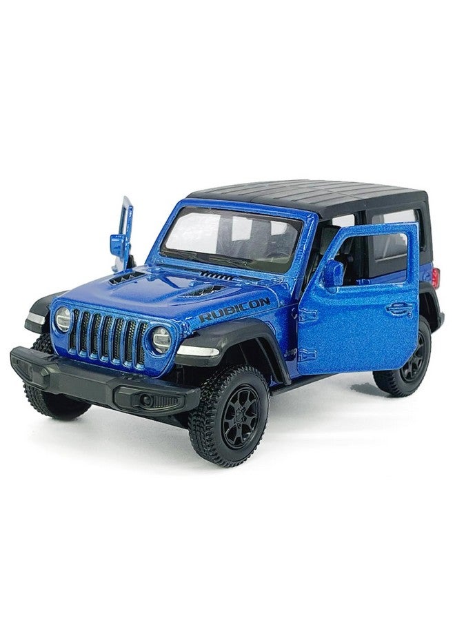 VIIGER 2 Doors Wrangler Rubicon SUV Model Car Trailer Towing Toy Camper RV Motorhome Toys for Boys, Doors Open, 1/36 Scale Diecast Metal Toy Cars, 3 4 5 6 7 Year Old Kids Gifts Cake Topper Home Office Decor - Image 4