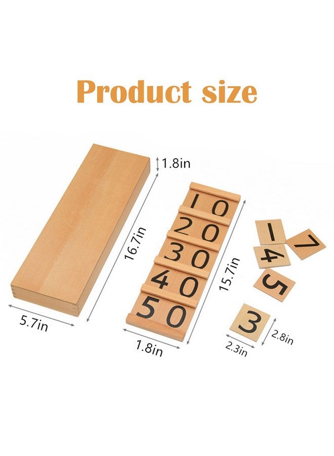LEADER JOY Montessori Math Materials Teens & Tens Boards Preschool Toddler Toys Seguin Boards Home Edition - Image 3