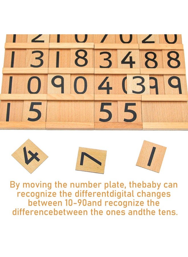 LEADER JOY Montessori Math Materials Teens & Tens Boards Preschool Toddler Toys Seguin Boards Home Edition - Image 5