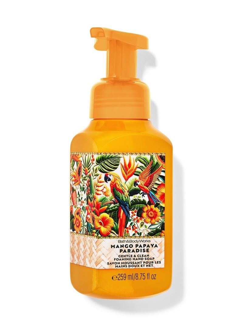Bath & Body Works Mango Papaya Paradise Gentle & Clean Foaming Hand Soap