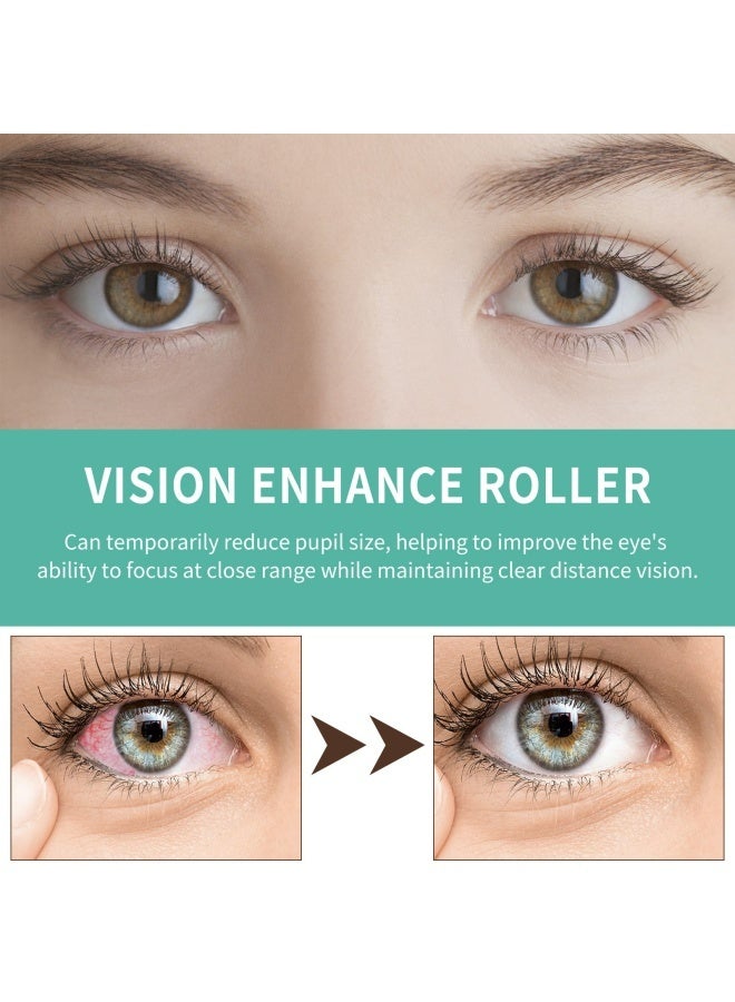 إيلهو بكرة تدليك العين للنساء والرجال تخفف التعب والجفاف والانتفاخ وتحسن راحة العين 8 مل بكرة تدليك العين - Image 2