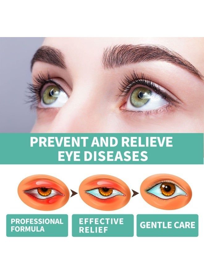 إيلهو بكرة تدليك العين للنساء والرجال تخفف التعب والجفاف والانتفاخ وتحسن راحة العين 8 مل بكرة تدليك العين - Image 3