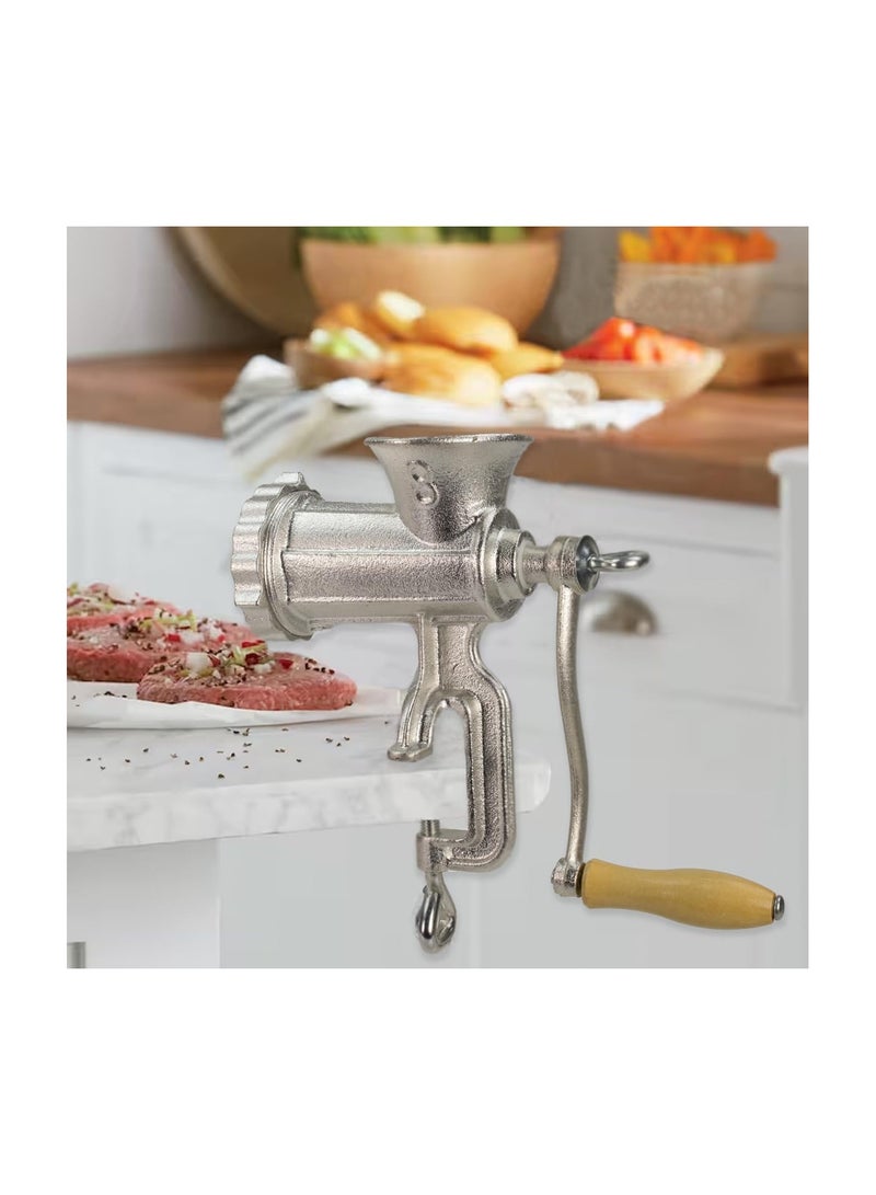 الأندلس مفرمة لحم اللحوم اليدوية مثبتة على الطاولة، صناعة البسكويت والكوكيز مقاس 10 اندلوس فضى 963254 - Image 2