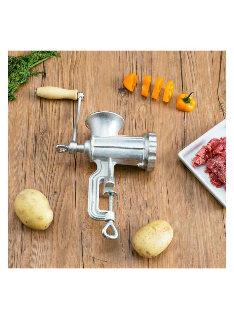 الأندلس مفرمة لحم اللحوم اليدوية مثبتة على الطاولة، صناعة البسكويت والكوكيز مقاس 10 اندلوس فضى 963254 - Image 1