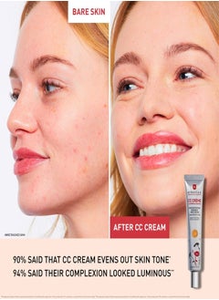 erborian Erborian Color Correcting CC Cream with Centella Asiatica SPF 25, Dore - Lightweight Coverage & Sun Protection (45ml)  - Image 3
