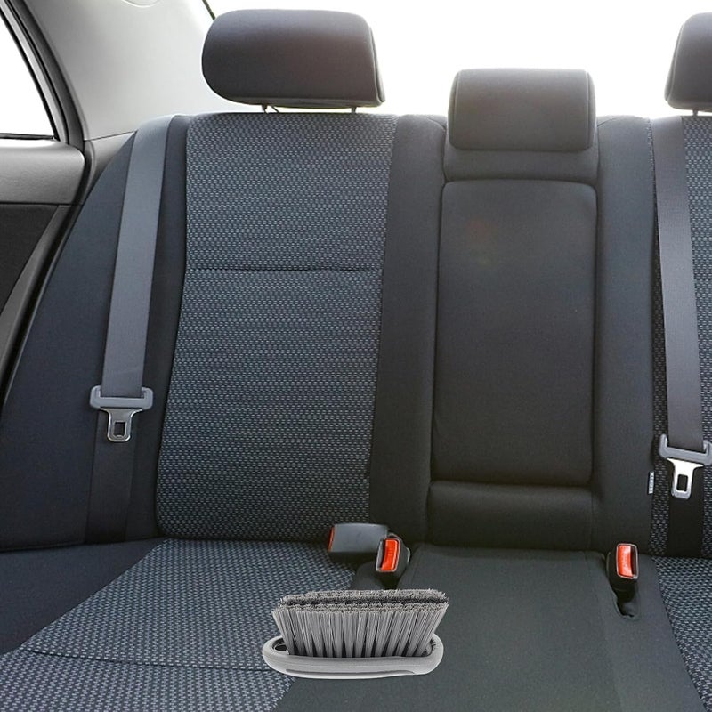 ABOOFAN Car Upholstery Scrub Brush with Stiff Bristles Multi-use Carpet Cleaning Brush for Car Interior and Home Portable Detail Scrubber and Upholstery - Image 4
