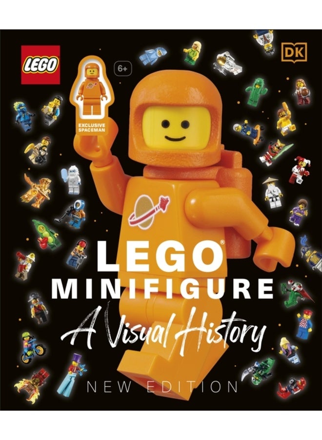 LEGO® Minifigure A Visual History New Edition: With exclusive LEGO spaceman minifigure! [Hardcover] Farshtey, Gregory; Lipkowitz, Daniel and Hugo, Simon 