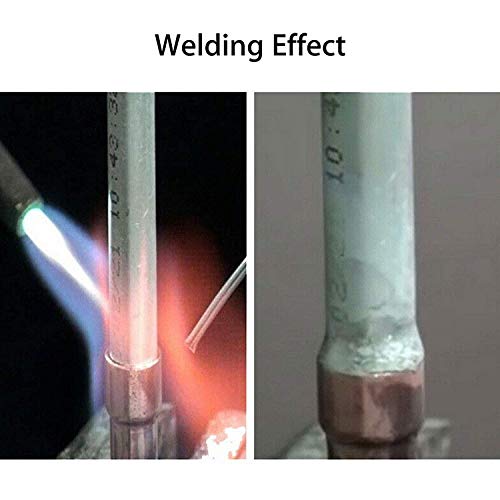 Linkhood Aluminum Welding Rods, 20-Pack Universal Low Temperature Aluminum Welding Cored Wire for Electric Power, Chemistry, Food, Silver 0.08 x 10in/2 x 250mm (20-pack) - Image 3