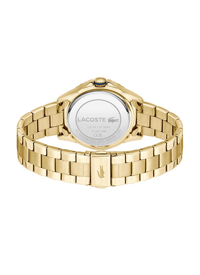 LACOSTE ساعة يد نسائية من الستانلس ستيل بعقارب دائرية الشكل 2001371 - 36 ملم  - Image 3