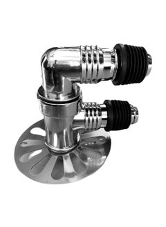 Rasdion Rasdion Bathroom Floor Drain Connector Assembly Drainer for Washing Machine Outlet Pipe Connector FModel with Outer Ring  - Image 1