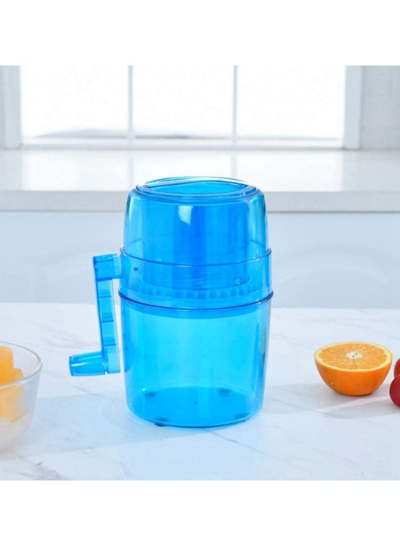 Snow Cone Smoothie Ice Block Making Machine Ice Shaver Handle DIY Ice Crusher Manual Multifunction Portable Ice Slush Maker Home  - Image 4