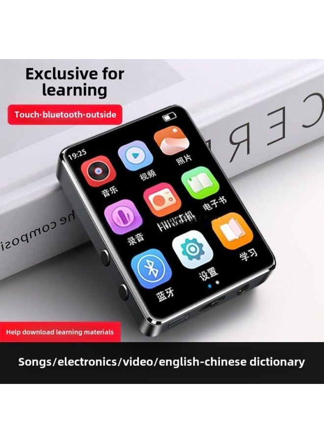 Touchscreen Walkman Student Edition Bluetooth English-Chinese Dictionary E-book Novel Music Player-Body Color:2.5inch Full Screen [touch Screen Dictionary + Bluetooth]-Memory Capacity:32gb-full Set Of Gifts  - Image 2