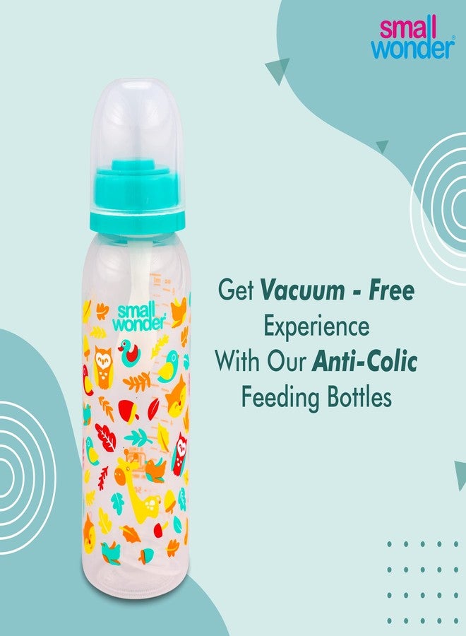 Small Wonder Admire Baby Feeding Bottle (Pack of 2), 250 ML, Green - Image 4