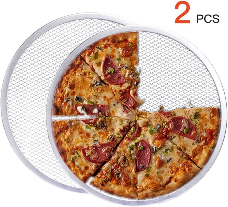 PAUL SONS PAUL SONS Hospitality Aluminum Seamless Pizza Screen Non Stick Mesh Baking Tray Kitchen Tool for Oven BBQ 7Inch Pack of 2Pc  - Image 5