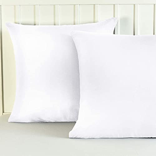 ATOOTFUSION ATOTFUSION Cushion Filler, Soft Comfortable Microfibre, Bed Linen Double Cushion, Decorative Cushion for Sofa, Car, Bedroom, 2 Count Cushion (40X40 Cm, White) - Image 3