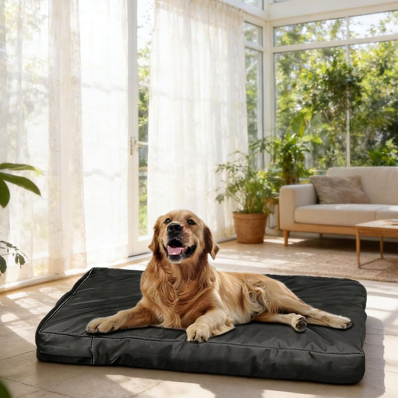 Stackable design Yosoo Dog Bed Cover Replacement, Dust Protection Comfortable Pet Sleeping Area with Machine Washable Oxford Fabric for Indoor and Outdoor (137 * 92 * 10cm) Systematic nationwide ship Ready goods scheduled ship Daily life matching design Durable versatile substance Multi usage Storage transit efficiency build Transit & use compatible Economical varied design options Local licensed courier Full village delivery cover Simple multi-feature universal build Market mainstream color picks Wide range compatible material User feedback upgraded quality Global standard processed material Modern color selections Flat working surface Global light sturdy raw material Easy daily handling design Multi-demand satisfied design Global simple assemble options Dust proof Multi-use upgraded craftsmanship Global upgraded economical craftsmanship - Image 5