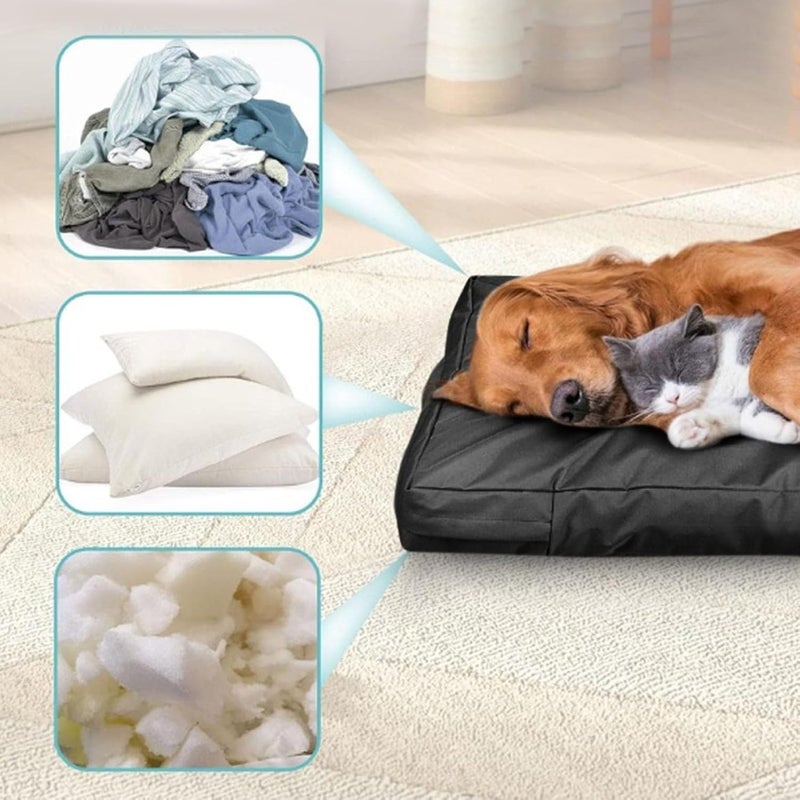 Stackable design Yosoo Dog Bed Cover Replacement, Dust Protection Comfortable Pet Sleeping Area with Machine Washable Oxford Fabric for Indoor and Outdoor (137 * 92 * 10cm) Systematic nationwide ship Ready goods scheduled ship Daily life matching design Durable versatile substance Multi usage Storage transit efficiency build Transit & use compatible Economical varied design options Local licensed courier Full village delivery cover Simple multi-feature universal build Market mainstream color picks Wide range compatible material User feedback upgraded quality Global standard processed material Modern color selections Flat working surface Global light sturdy raw material Easy daily handling design Multi-demand satisfied design Global simple assemble options Dust proof Multi-use upgraded craftsmanship Global upgraded economical craftsmanship - Image 4