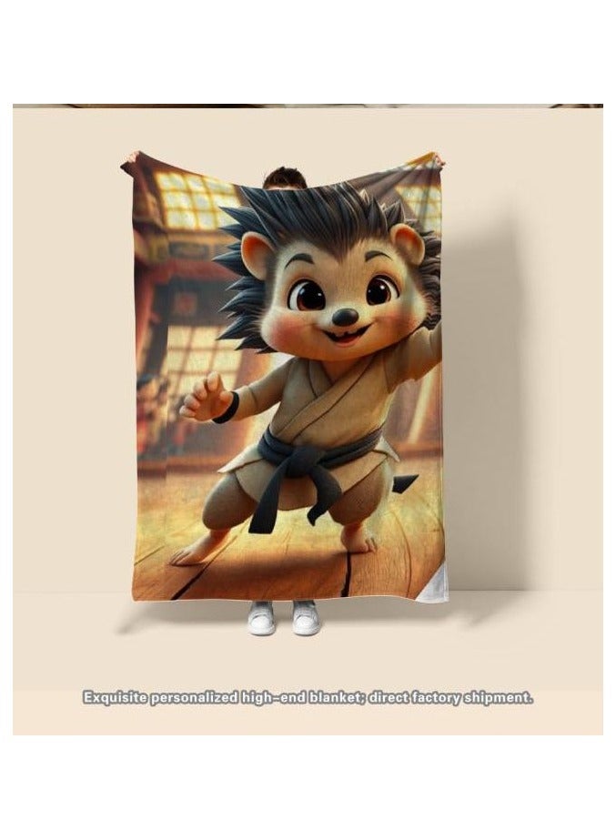 general Children's or student cartoon flannel thin blanket (warm and comfortable, suitable for sleep, games) 100cm*150cm - 495 - Image 4