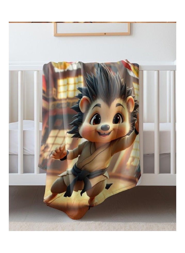 general Children's or student cartoon flannel thin blanket (warm and comfortable, suitable for sleep, games) 100cm*150cm - 495 - Image 5
