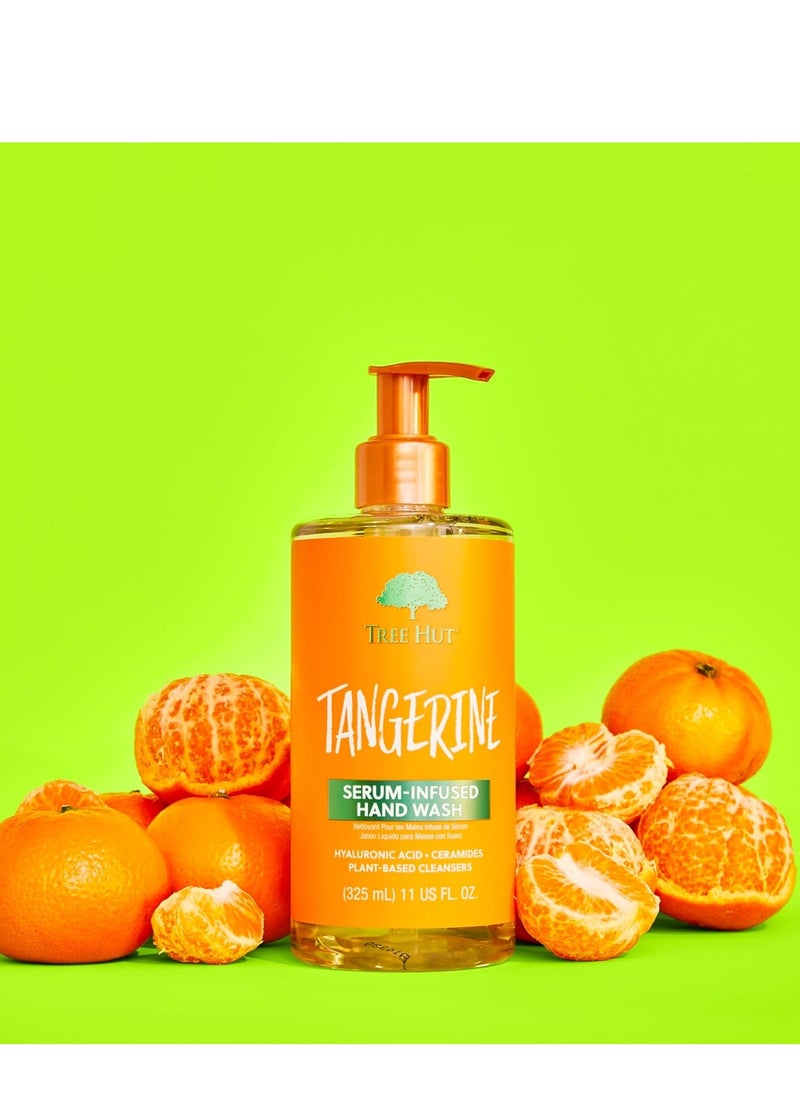 Tree Hut Tree Hut Tangerine Serum Infused Hand Wash | Nourish & Hydrate Hands with Strengthening Skin Care | Long Lasting Scent | Cleanse & Lock in Moisture | 11 fl oz.  - Image 5