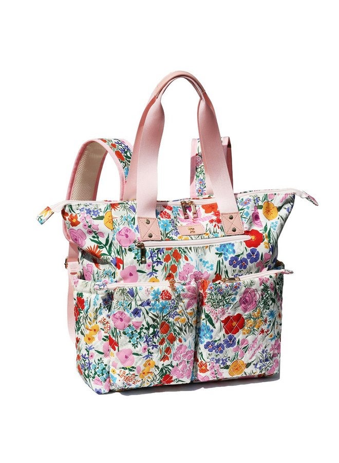 ESVAN ESVAN Diaper Tote Bag Backpack 2 in 1 for Women Multifunctional Large Capacity with Insulated Pockets Travel  - Image 1