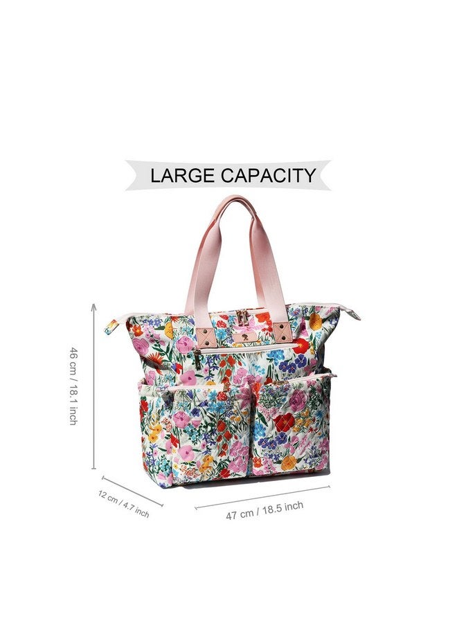 ESVAN ESVAN Diaper Tote Bag Backpack 2 in 1 for Women Multifunctional Large Capacity with Insulated Pockets Travel  - Image 2