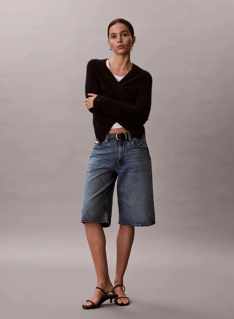 Long Denim Short