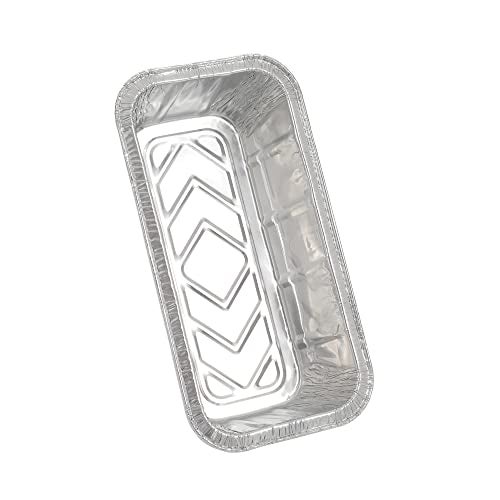 Waytiffer Loaf Pans [25 Pack] 2Lb Heavy Duty Disposable Aluminum Foil Premium Bread Tins Standard Size - 8.5" X 4.5" X 2.5" Perfect for Homemade Cakes & Breads - Image 3