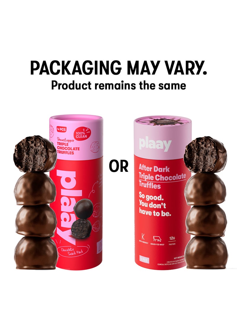 Plaay After Dark Triple Chocolate Truffles - Image 2