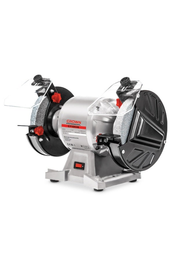 Crown BENCH GRINDER 150mm, 250W, 220V/60Hz,1.1A - CT13546