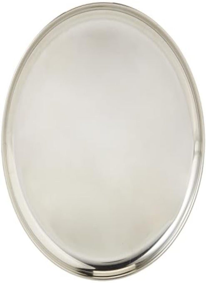 RAJ - Raj Steel Thali Plate - 31 cm, CP0013 - Dinner Plate , Serving Plate , Mithai Plate, RICE PLATE - Image 1