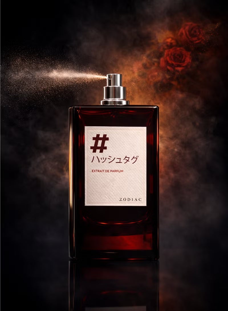 Zodiac Hashtag Extrait de Parfum 60ml | Luxury Perfume for Men & Women with with Fruity, Nutty & Spicy Notes | Long Lasting Perfume - Image 2