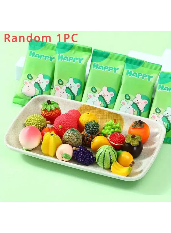 Creative Large Fruit Surprise Bag Faux Banana Watermelon Durian Toy Random Style Gift - Image 1