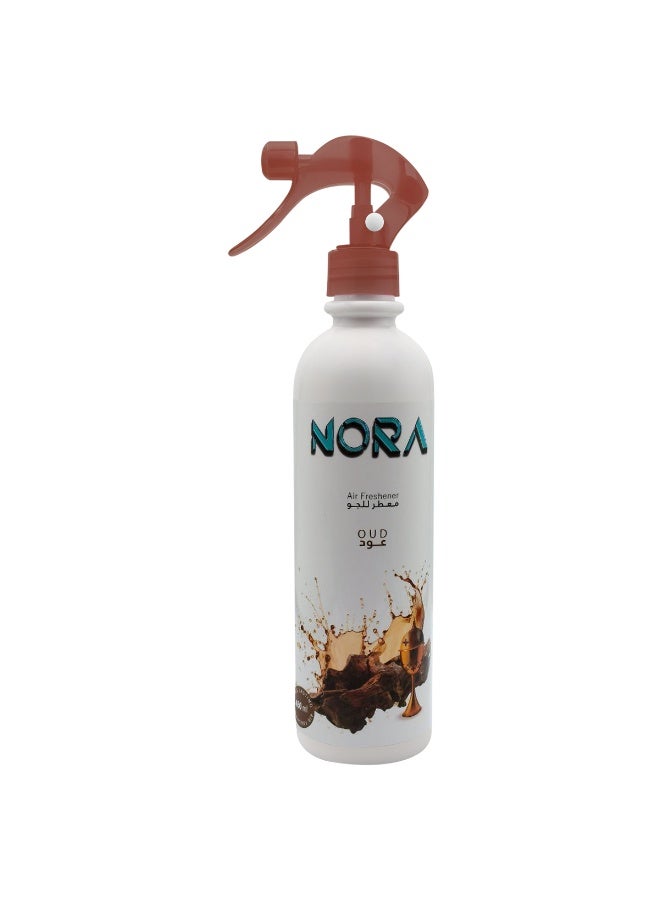 NORA Oud Air Freshener Spray – Long Lasting Room & Home Fragrance, Odor Eliminator for Bedroom, Living Room, Kitchen & Office - AF10321 - Image 1