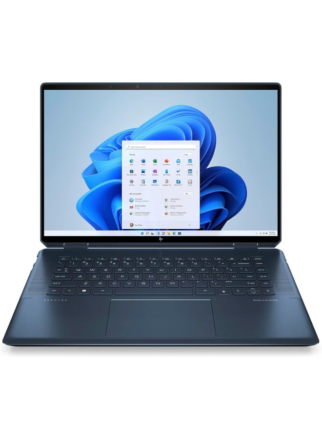 HP Spectre x360 Laptop With 16-Inch Display, Core i7-13700H Processor/16GB RAM/1TB SSD/Integrated Graphics/Windows 11 English/Arabic Blue - Image 2