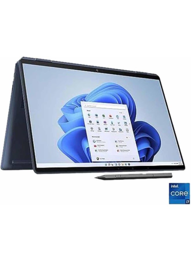 HP Spectre x360 Laptop With 16-Inch Display, Core i7-13700H Processor/16GB RAM/1TB SSD/Integrated Graphics/Windows 11 English/Arabic Blue - Image 1