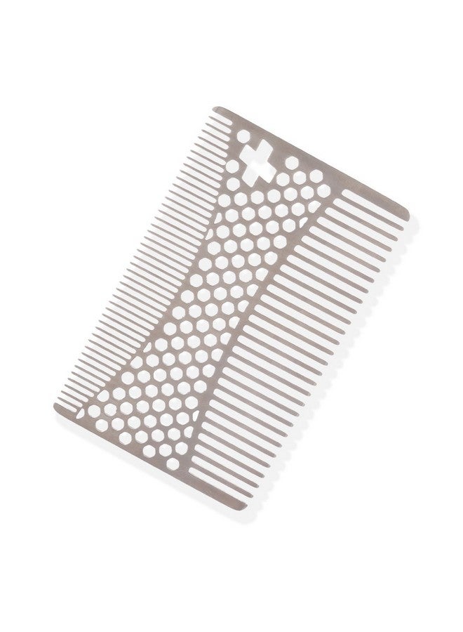 SHARPSWISS Credit Card Wallet Hair Combpocket Mini Beard Comb Keep Beard And Hair Neat And Clean - Image 1