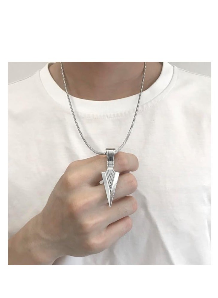 Cool Baby Men's Necklaces Silver Pendant Necklaces Jewelry Gifts for Men - Image 1