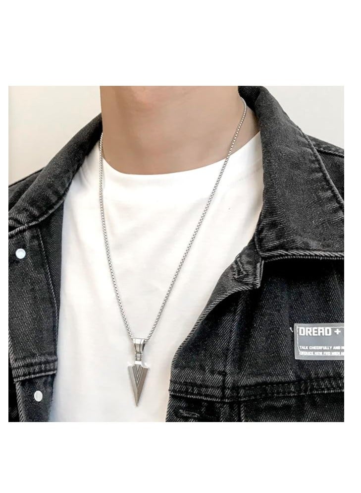 Cool Baby Men's Necklaces Silver Pendant Necklaces Jewelry Gifts for Men - Image 4