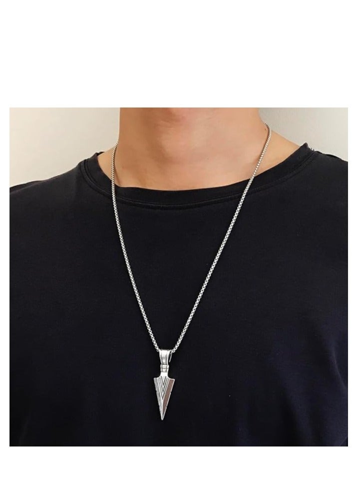 Cool Baby Men's Necklaces Silver Pendant Necklaces Jewelry Gifts for Men - Image 2