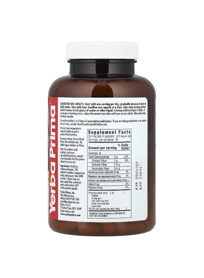 Yerba Prima, Prebiotic Colon Care, 180 Capsules (Packaging may vary) - Image 2