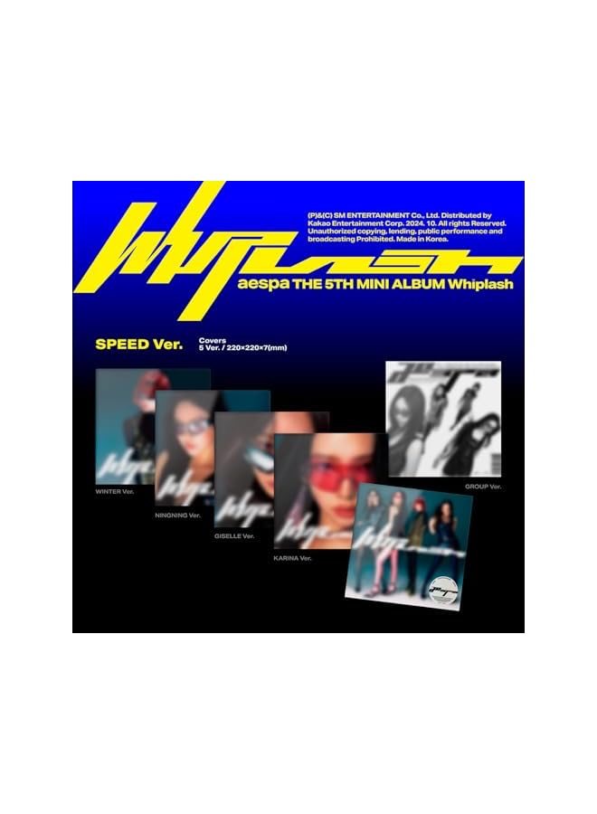 The Bros الألبوم المصغر الخامس [Whiplash] (نسخة SPEED / عشوائية) أغلفة + CD-R + كتاب صور + بطاقة بريدية + ملصق مطوي + ملصق + 2 دبابيس زر + 4 بطاقات صور إضافية - Image 2