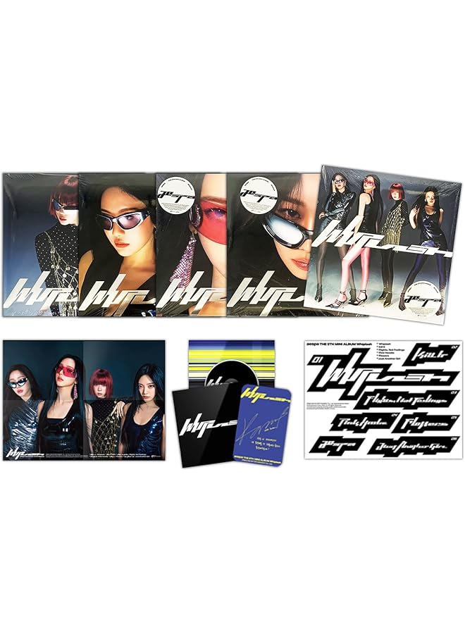 The Bros الألبوم المصغر الخامس [Whiplash] (نسخة SPEED / عشوائية) أغلفة + CD-R + كتاب صور + بطاقة بريدية + ملصق مطوي + ملصق + 2 دبابيس زر + 4 بطاقات صور إضافية - Image 1