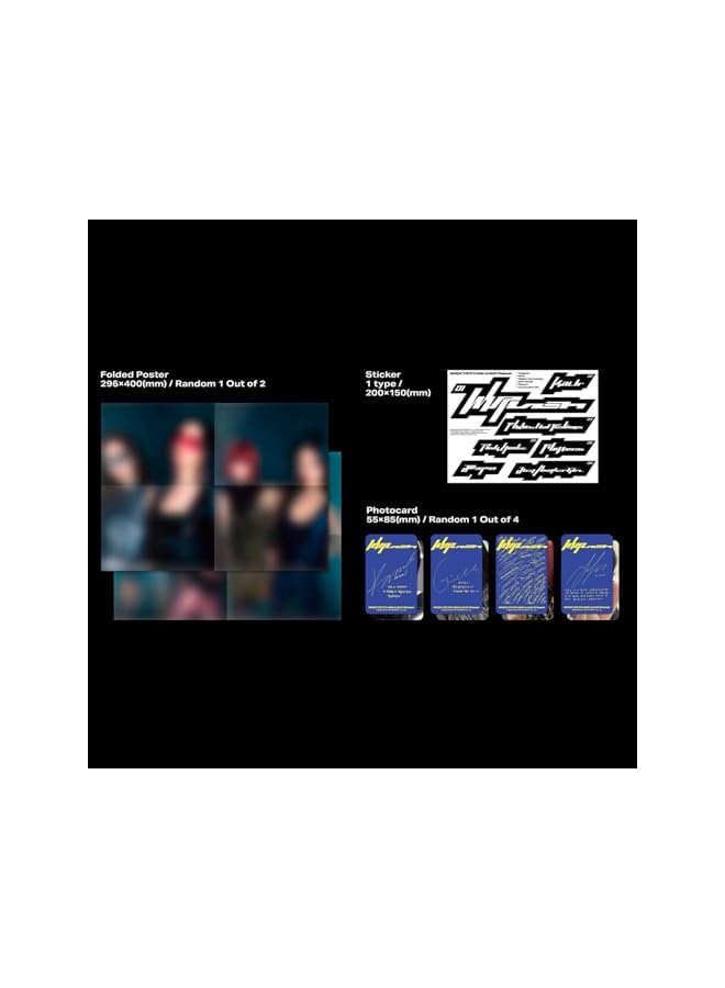 The Bros الألبوم المصغر الخامس [Whiplash] (نسخة SPEED / عشوائية) أغلفة + CD-R + كتاب صور + بطاقة بريدية + ملصق مطوي + ملصق + 2 دبابيس زر + 4 بطاقات صور إضافية - Image 4