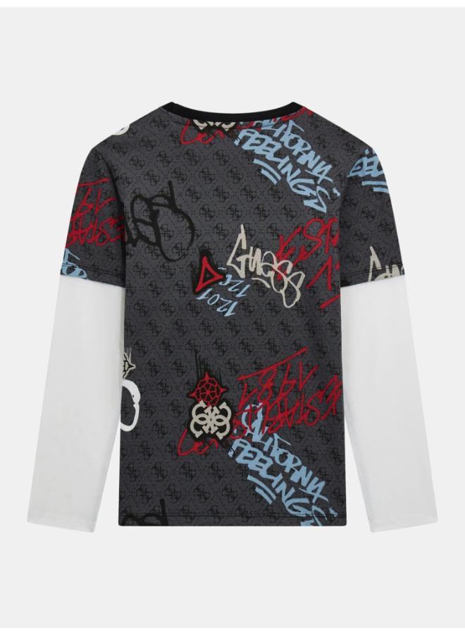 GUESS Kids AOP T-Shirt Boys - Image 5