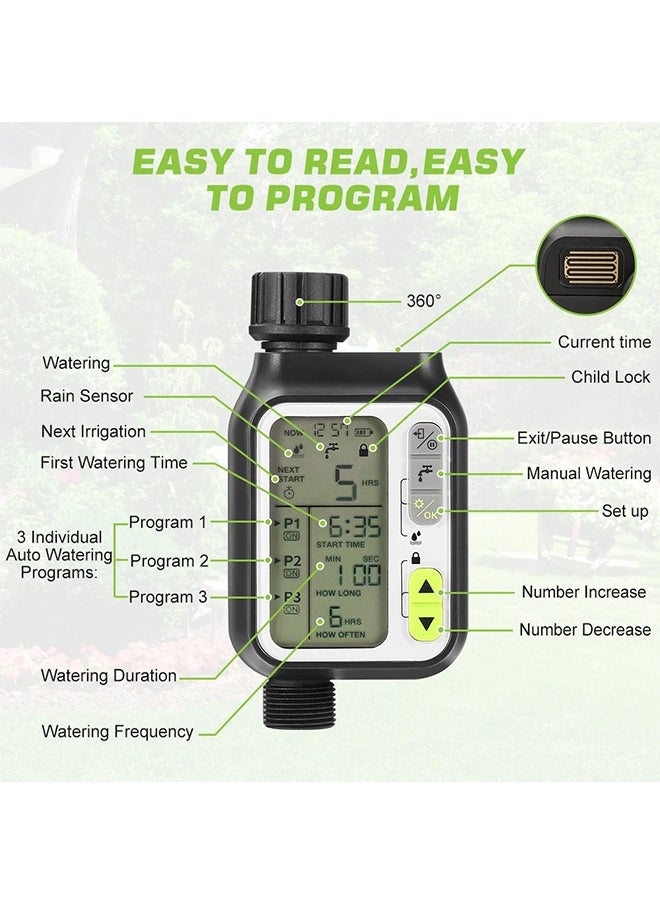 Generic - Rain sensor irrigation regulator – electronic automatic controller to control irrigation of agricultural land and gardens /GGN1 - Image 1