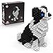 KADELE Cute Dog Building Animal Sets Extremely Challenging STEM Building Blocks Decor for Adults Kids Micro 3D Educational Toys for Boys Girls Ages 8 and UpBorder Collie - Image 2