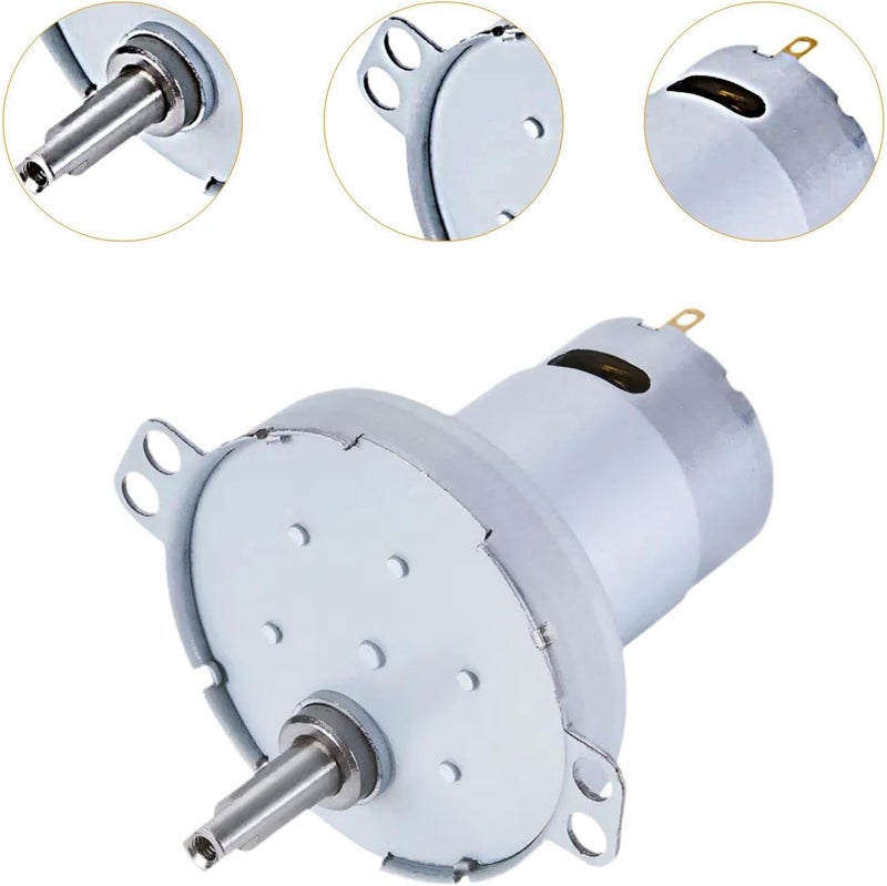 Micro Reduction DC Motor Torque 5nm Metal Construction Gear Motor - Image 3